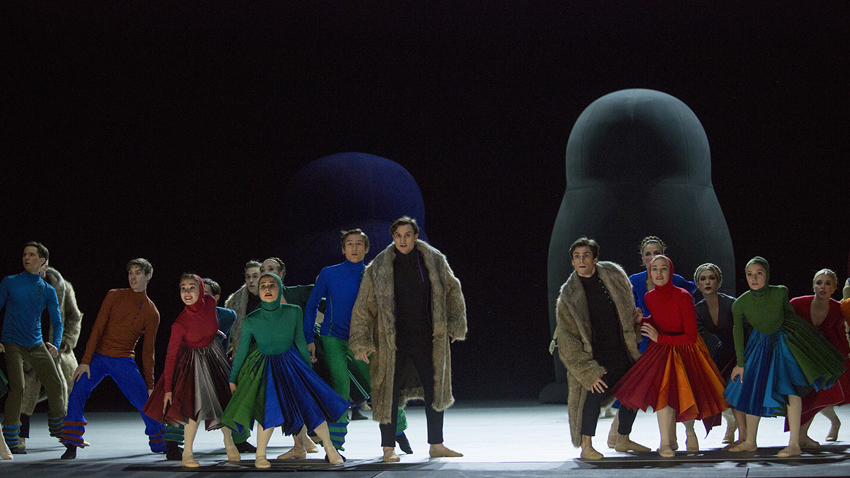 A scene from the performance.Photo by Elena Fetisova/ Bolshoi Theatre.