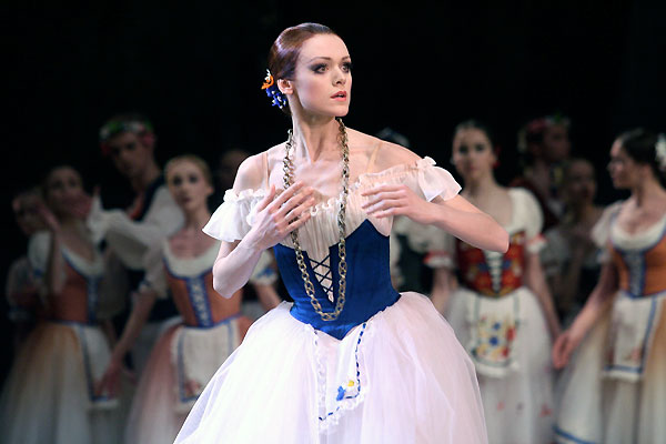 Uljana Lopatkina i Giselle. Foto Mariinskijteatern
