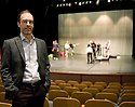 Knut Breder från Ballettskolen ved Den Norske Opera & Ballett på plats i Falun. Foto Cristian Hillbom